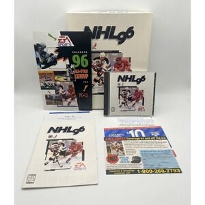 Nhl 96 EA SPORTS Big Box  (PC CD, 1995) CIB Complete
